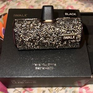 iWALK Black Glitter Portable Charger